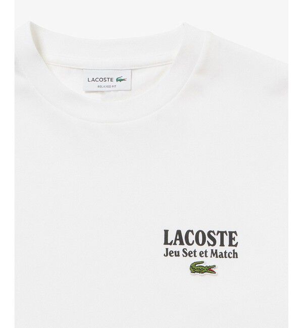 LACOSTE「Jeu Set et MatchロングスリーブTシャツ」|Tシャツ・カットソー|
