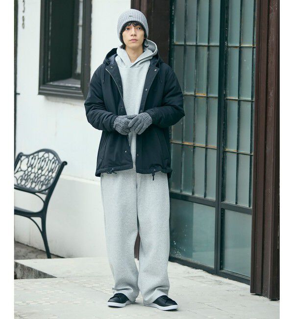 LACOSTE「ワンポイントウールニットキャップ」|ニット帽|