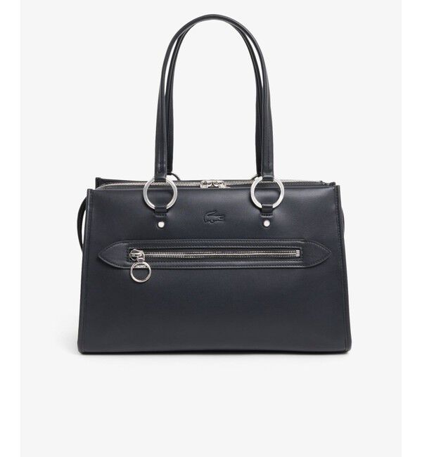 LACOSTE「セリス ワントーンハンドルバッグ」|ハンドバッグ|