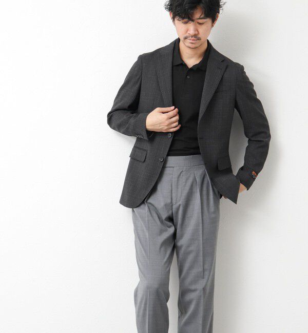 NOLLEY'S goodman「《ビジカジ対応》IMPORT FABRIC JACKET 25SS」|テーラードジャケット|