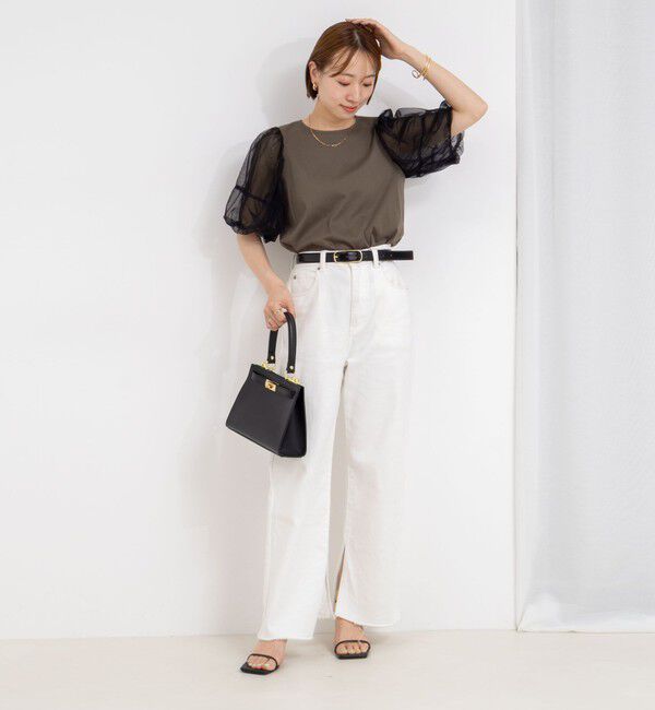 NOLLEY'S「バルーンスリーブプルオーバーカットソー」|Tシャツ・カットソー|