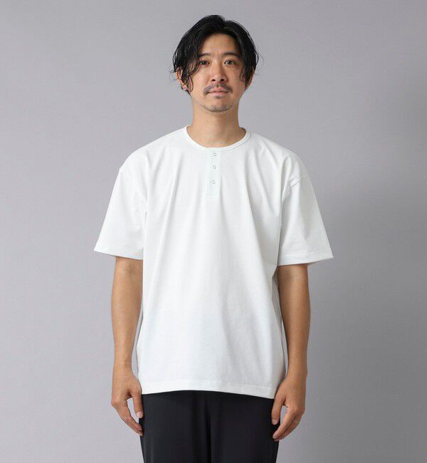 NOLLEY'S goodman「【ACTIVE SECT】《限定展開》UVカット ヘンリーネックTシャツ 25SS」|Tシャツ・カットソー|