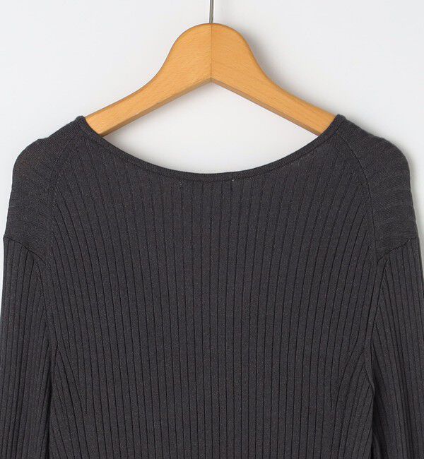 NOLLEY'S「《手洗い可能》フイット＆フレアーVネックワンピース」|ワンピース|