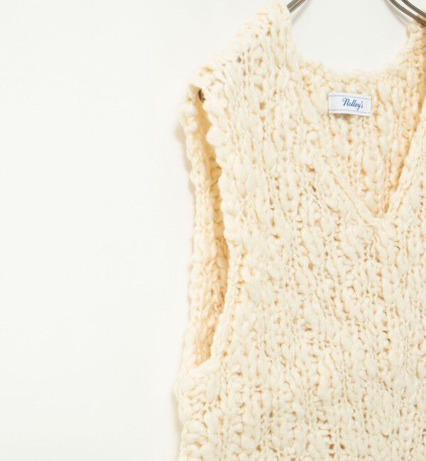 NOLLEY'S「Vネックニットベスト」|ニット・セーター|