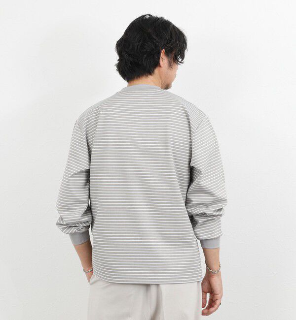 NOLLEY'S goodman「シルケットボーダーロンＴ 26SS」|Tシャツ・カットソー|