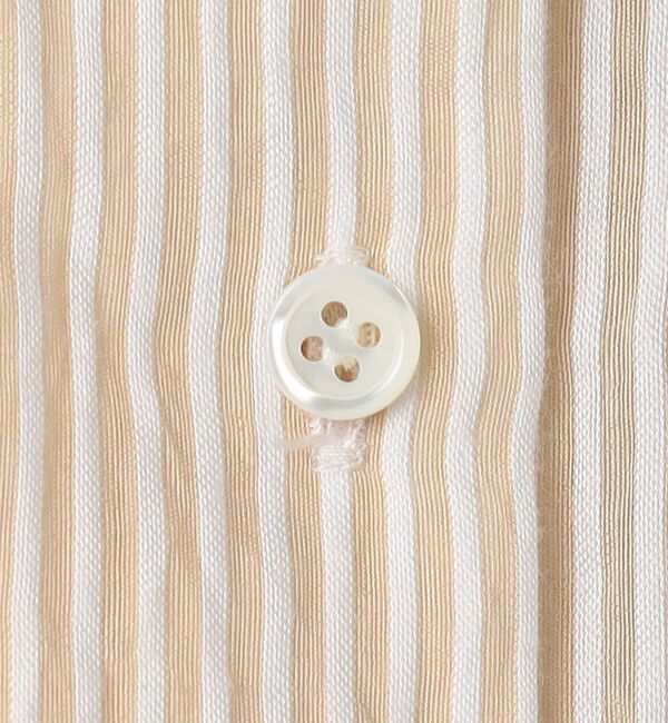 NOLLEY'S sophi「ウォッシャブルACARライトストライプ3WAYオーバーシャツ」|シャツ・ブラウス|