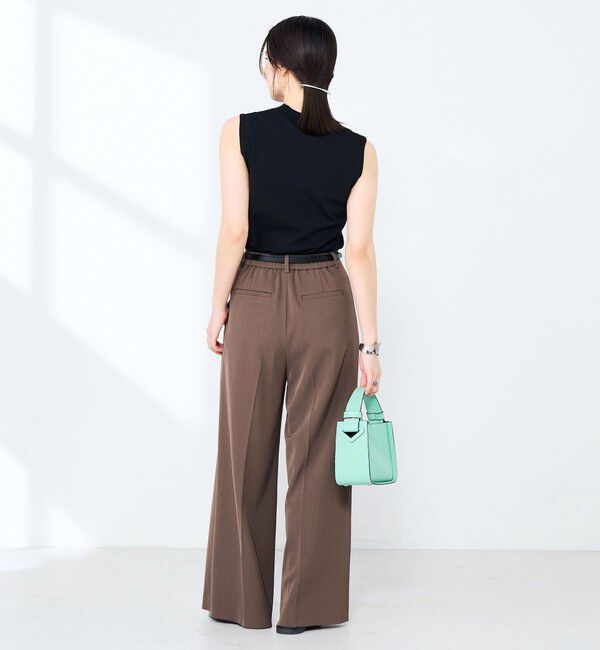 NOLLEY'S sophi「ウォッシャブル強撚ツイルワイドパンツ」|その他|