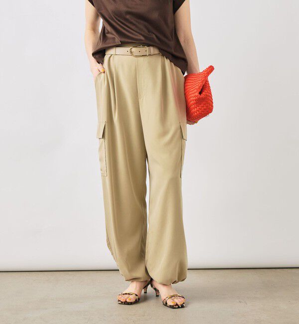 NOLLEY'S「《セットアップ対応》ウォッシャブルサンドウォッシュカーゴパンツ」|カーゴ|