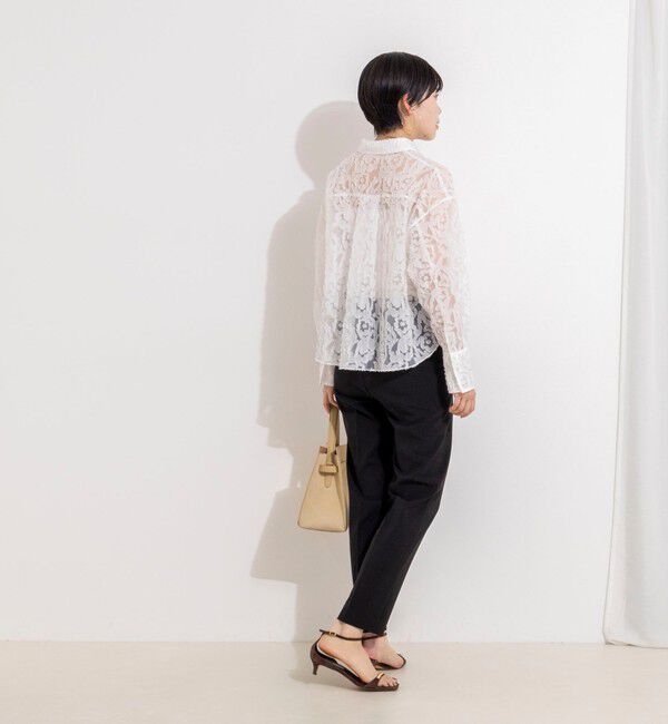 NOLLEY'S sophi「《セットアップ対応》ウォッシャブル2WAY ツイルストレッチテーパードパンツ」|その他|