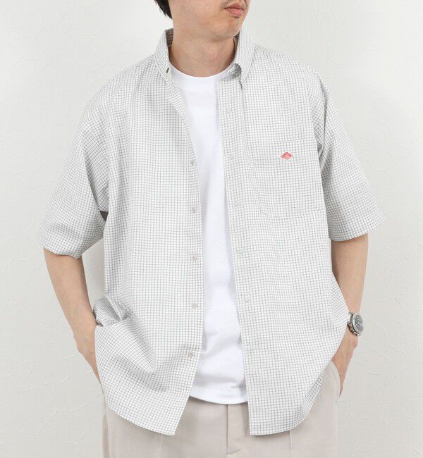 NOLLEY'S goodman「【DANTON/ダントン】DOT BUTTON B.D. SHIRT SS 26SS（DT-B0337 POD）」|シャツ・ブラウス|