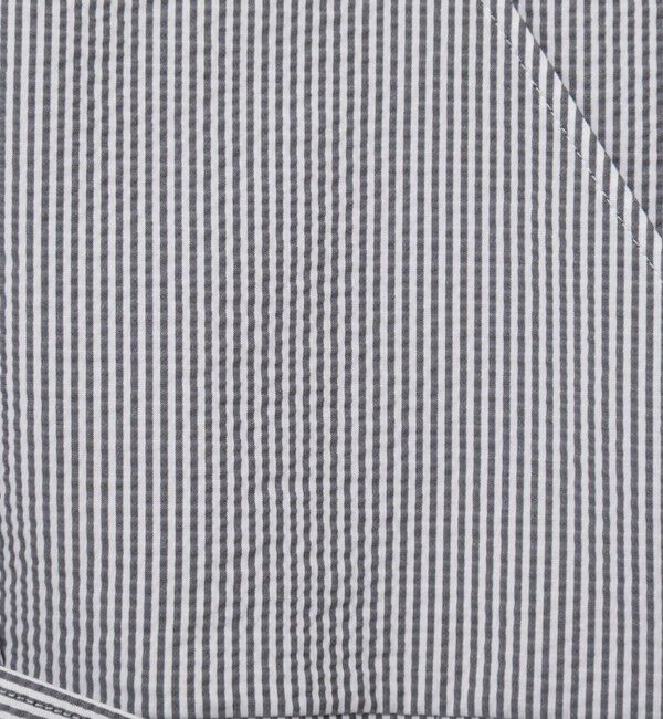 NOLLEY'S sophi「ウォッシャブルサッカーベルト付ペプラムブラウス」|シャツ・ブラウス|