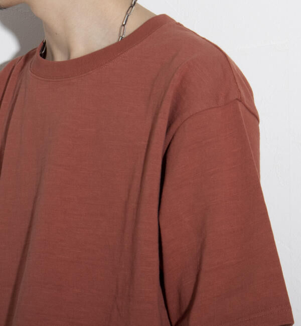 GLOSTER「【GLOSTER/グロスター】ヘビーウェイトスラブＴシャツ ビッグシルエット/マックスウェイト」|Tシャツ・カットソー|