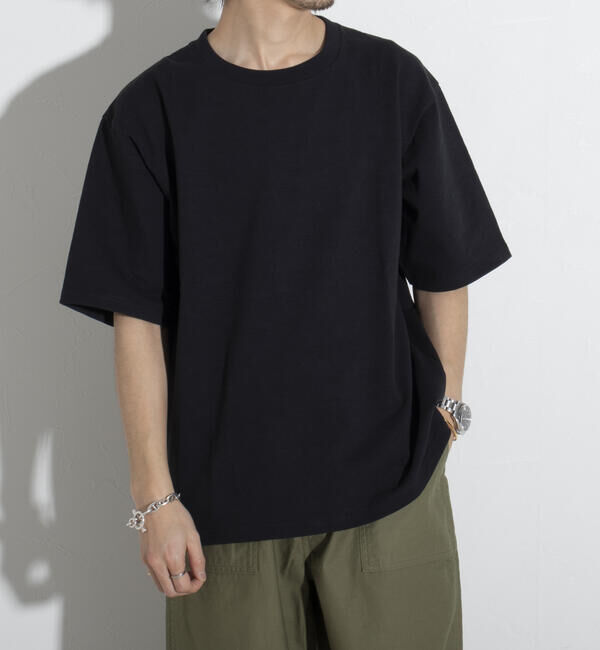 GLOSTER「【GLOSTER/グロスター】ヘビーウェイトスラブＴシャツ ビッグシルエット/マックスウェイト」|Tシャツ・カットソー|