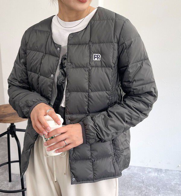 fredy emue「【別注】【TAION&times;fredy emue】インナーダウン」|ダウン|