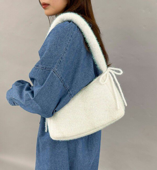 fredy emue「【CASSELINI/キャセリーニ】キラキラモールワンショルバッグ」|ハンドバッグ|