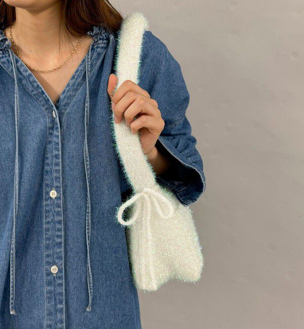 fredy emue「【CASSELINI/キャセリーニ】キラキラモールワンショルバッグ」|ハンドバッグ|