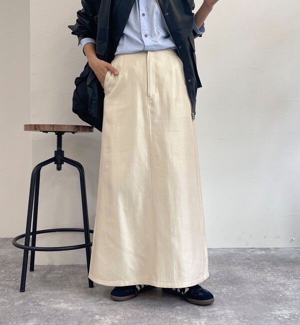 fredy emue「マルチファブリック タイトスカート」|スカート|