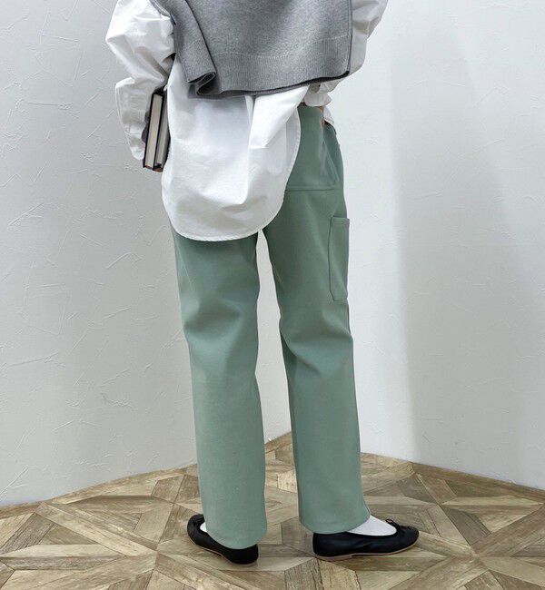 fredy emue「【GEVACO/ゲバコ】ウールライクイージーパンツ」|チノ|