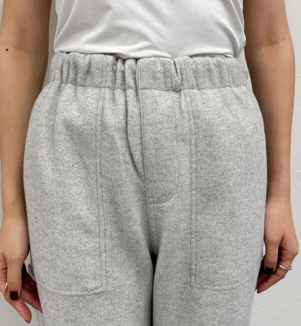 fredy emue「【GEVACO/ゲバコ】ウールライクイージーパンツ」|チノ|