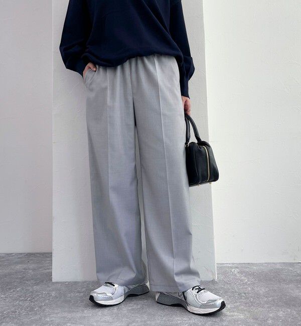 fredy emue「《セットアップ対応》TRイージーストレートパンツ」|チノ|