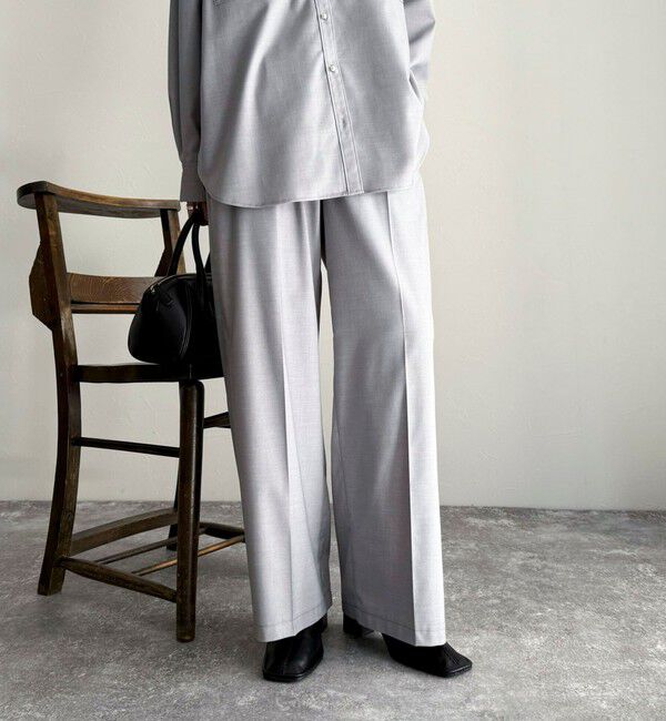 fredy emue「《セットアップ対応》TRイージーストレートパンツ」|チノ|