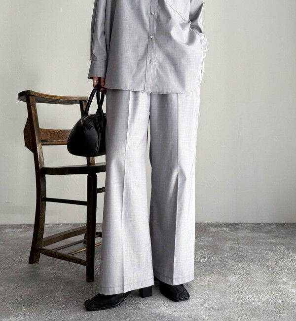 fredy emue「《セットアップ対応》TRイージーストレートパンツ」|チノ|