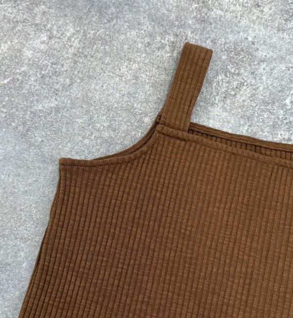 fredy emue「スラブテレコタンクトップ」|Tシャツ・カットソー|