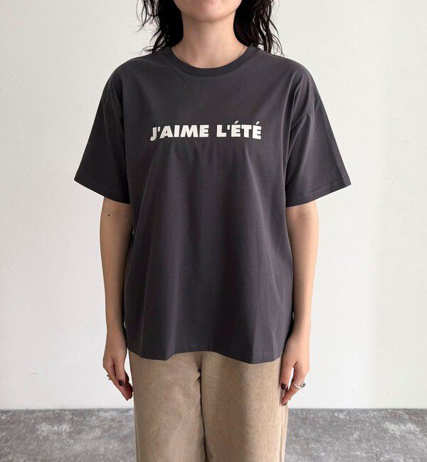 fredy emue「シルケットサマーロゴ半袖Tシャツ」|Tシャツ・カットソー|