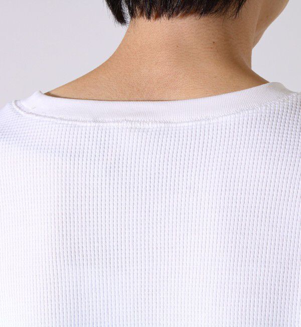 GLOSTER「【レイヤードに最適】【GEVACO】ワッフル素材ロングスリーブTシャツ」|Tシャツ・カットソー|