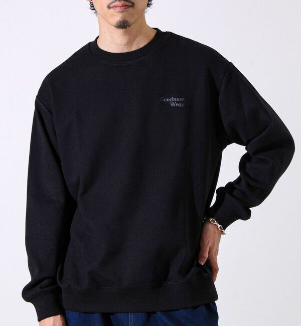 GLOSTER「【GOODNESS WEAR】ソフトタッチ裏起毛クルーネックスウェット」|スウェット・ジャージ|