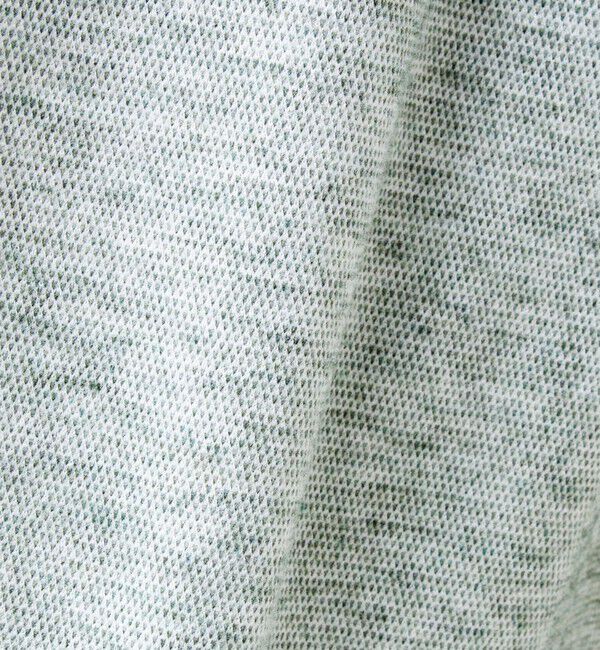 GLOSTER「メランジ微起毛スムース フェイクレイヤード ロンT」|Tシャツ・カットソー|