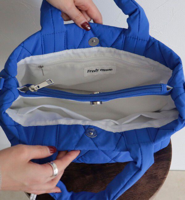 fredy emue「キルティング3ROOMトートバッグ」|ショルダー・メッセンジャー|