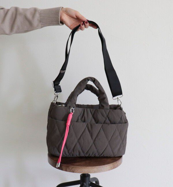 fredy emue「キルティング3ROOMトートバッグ」|ショルダー・メッセンジャー|