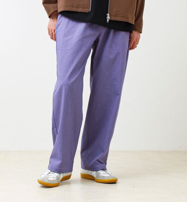 GLOSTER「【色で選べる/ユニセックス対応】GOODNESS イージーパンツ」|チノ|