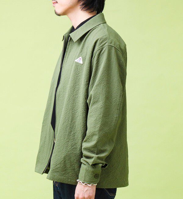 GLOSTER「【GEVACO/ゲバコ】ジップアップ シャツジャケット」|ブルゾン・スタジャン|