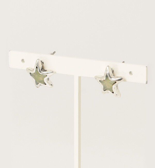 fredy emue「カラースターアンティーク調ピアス」|ピアス|