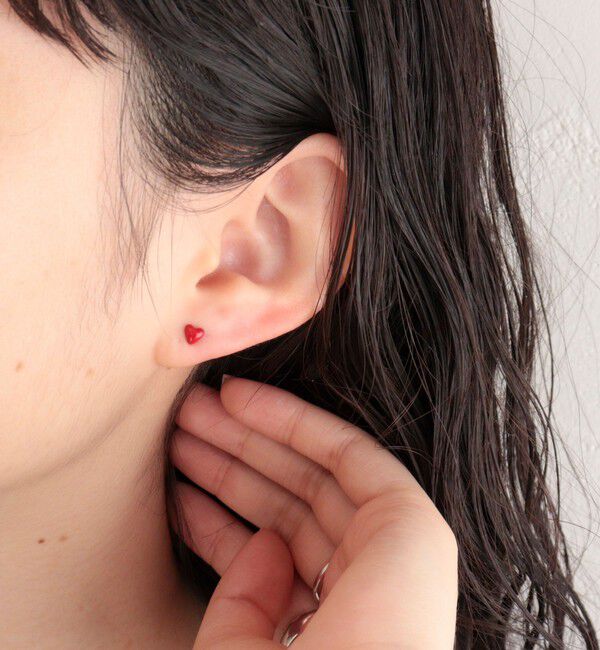 fredy emue「プチハートカラーエポピアス」|ピアス|
