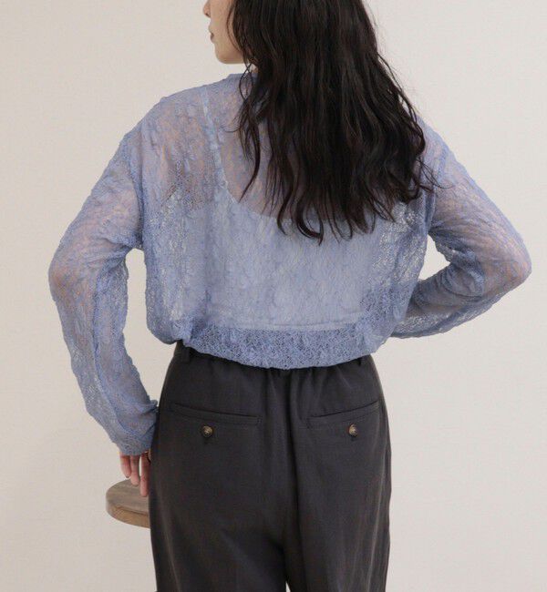 fredy emue「シアーレースロンTシャツ」|Tシャツ・カットソー|