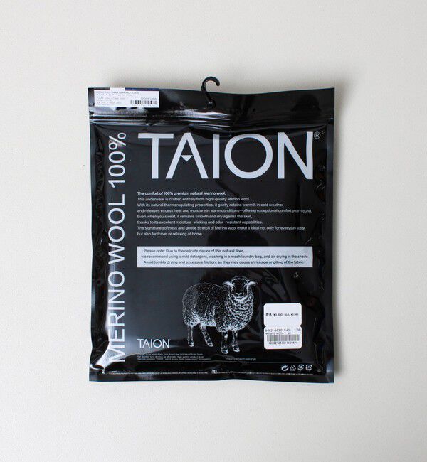 GLOSTER「【TAION / タイオン】メリノウール アンダーウェア ハーフスリーブ Tシャツ」|Tシャツ・カットソー|