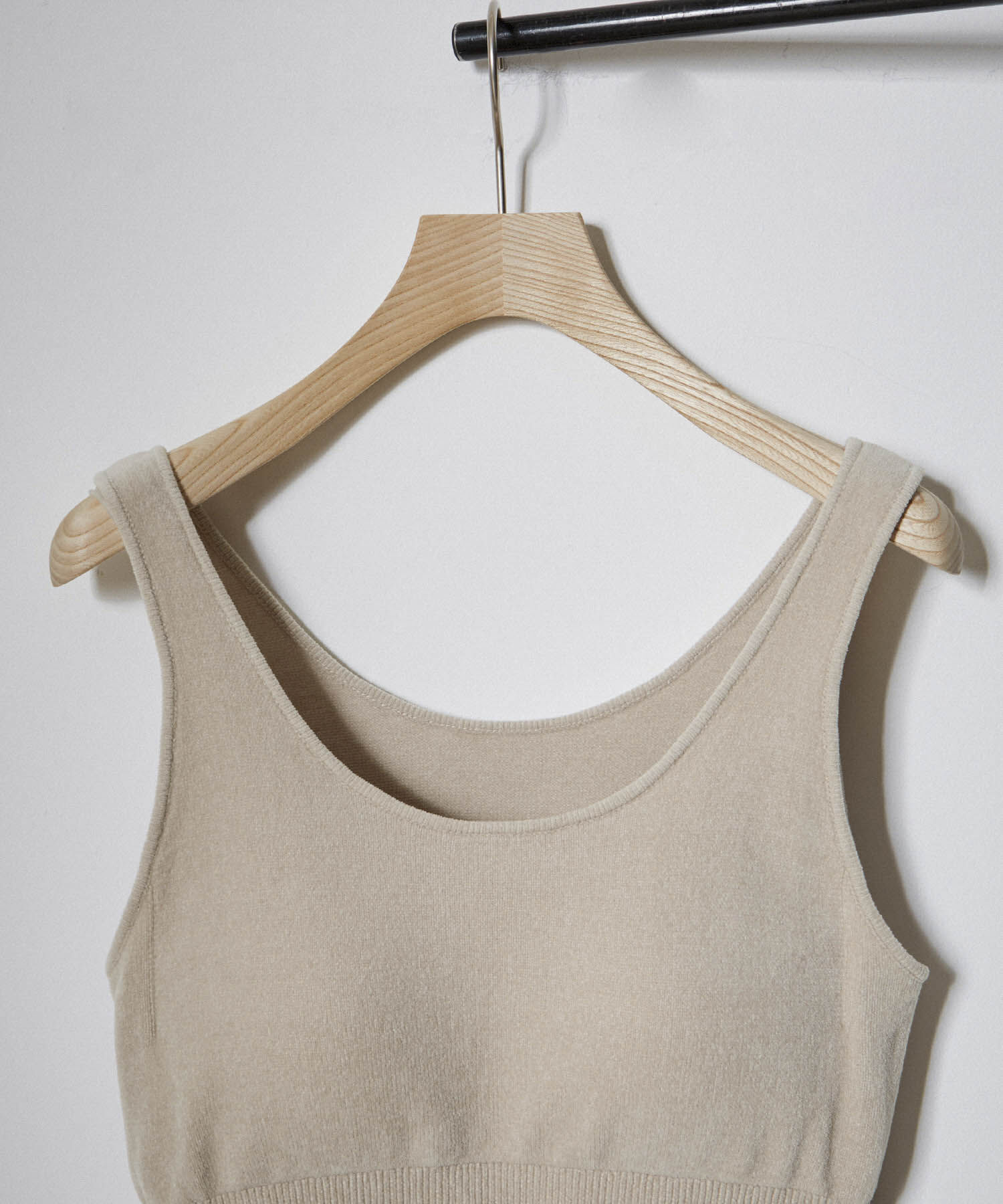 SALON adam et rope'「ブラパッド付タンクトップ-CreamyCotton /クリーミーコットン-」|タンクトップ|
