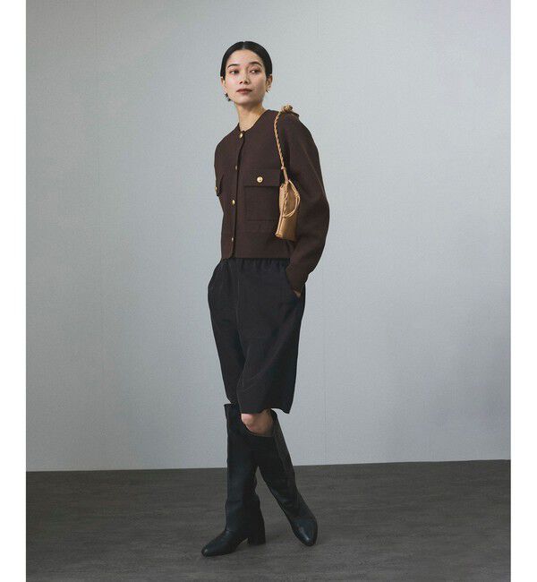 SALON adam et rope'「スウェットライクメタルボタンカーディガン 2 / 新色追加」|カーディガン|