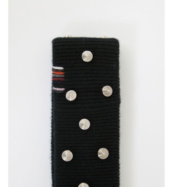 SALON adam et rope'「【extreme cashmere（エクストリーム・カシミア）】stud small」|ベルト|
