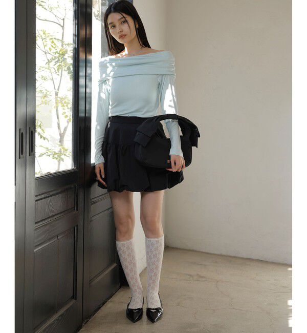 VIS「ビッグリボンハンドルバッグ」|ハンドバッグ|