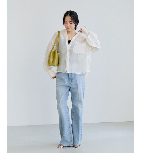 VIS「2層ロングハンドルバッグ」|トートバッグ|