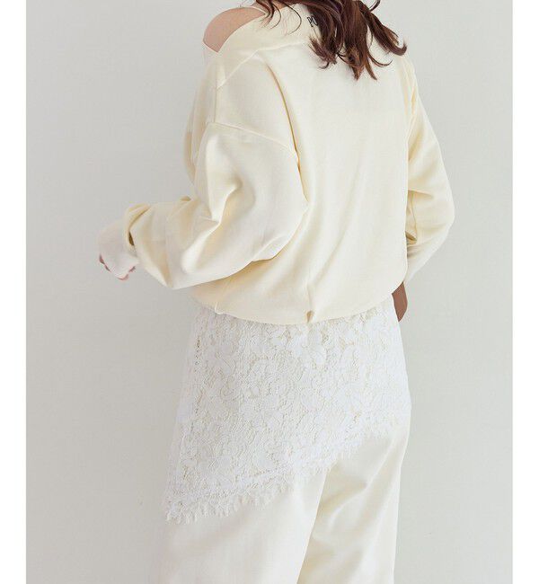 VIS「レースアシンメトリーキャミソール」|キャミソール|