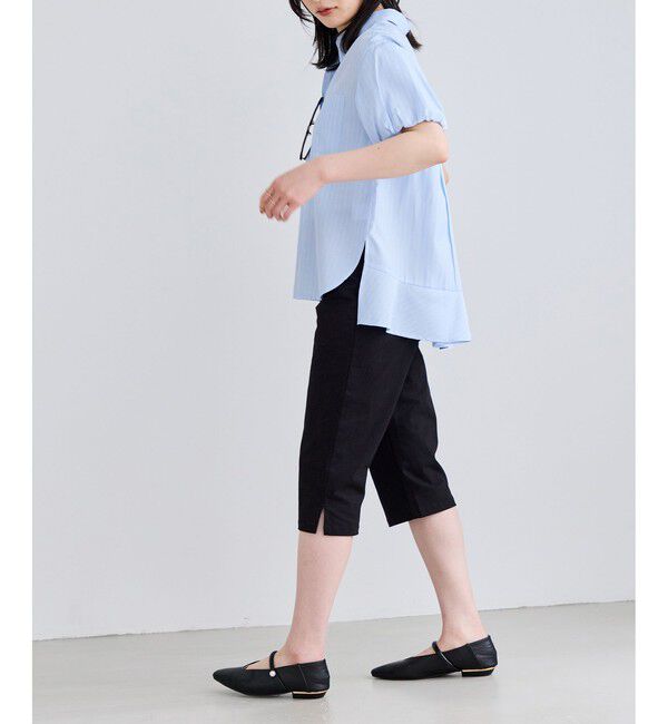 VIS「後ろタックフレアシャツ」|シャツ・ブラウス|