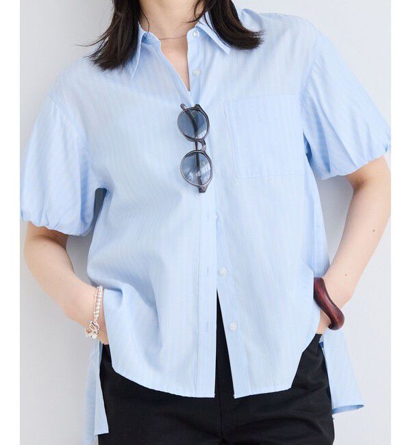 VIS「後ろタックフレアシャツ」|シャツ・ブラウス|