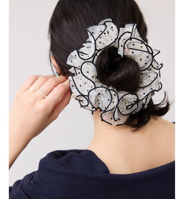 VIS「シアードットボリュームシュシュ」|ヘアゴム・シュシュ|