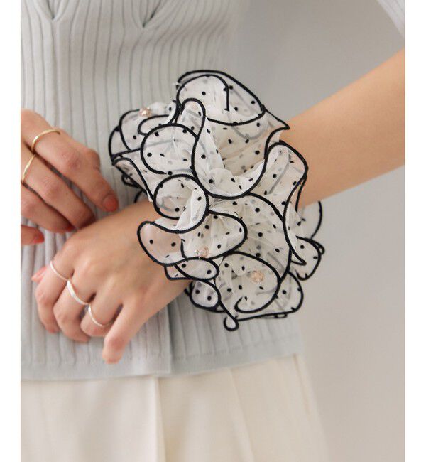 VIS「シアードットボリュームシュシュ」|ヘアゴム・シュシュ|