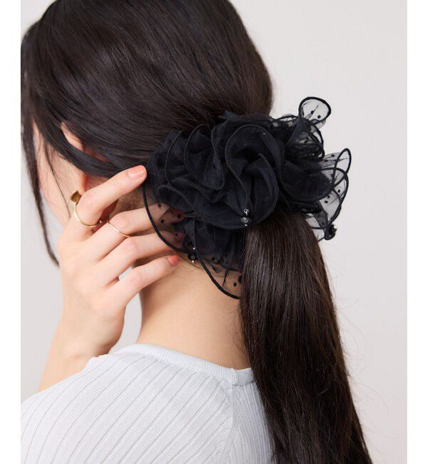 VIS「シアードットボリュームシュシュ」|ヘアゴム・シュシュ|